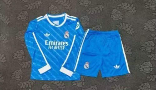 25-26 Real Madrid Third Kids Cheap Soccer Jerseys