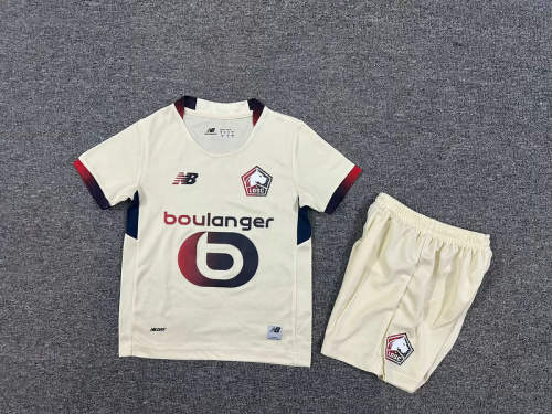 25-26 Lille Away Kids Cheap Soccer Jerseys