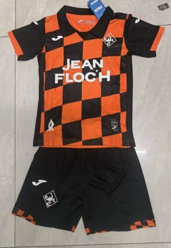 25-26 Lorient Home Kids Cheap Soccer Jerseys