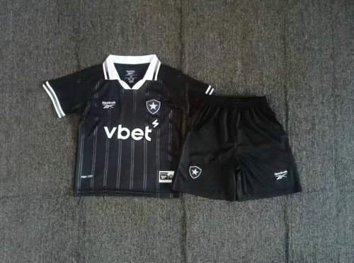 25-26 Botafogo Away Kids Cheap Soccer Jerseys