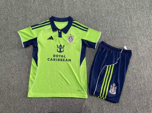 25-26 Fulham Away Kids Cheap Soccer Jerseys