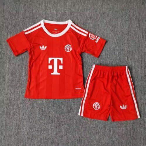 25-26 Bayern Goalkeeper Kids Cheap Soccer Jerseys