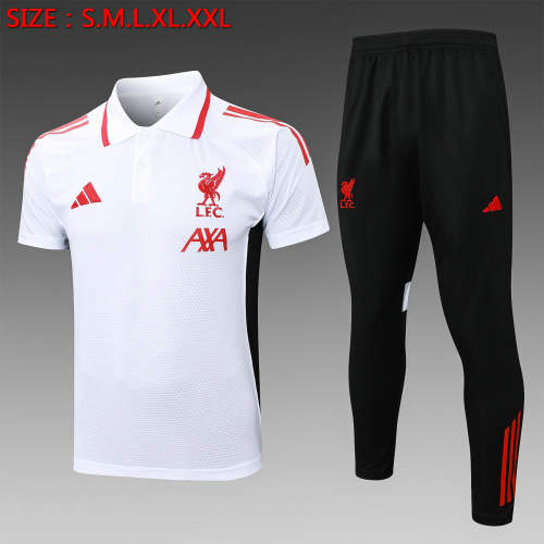 25-26 Liverpool Polo Training Soccer Suit 