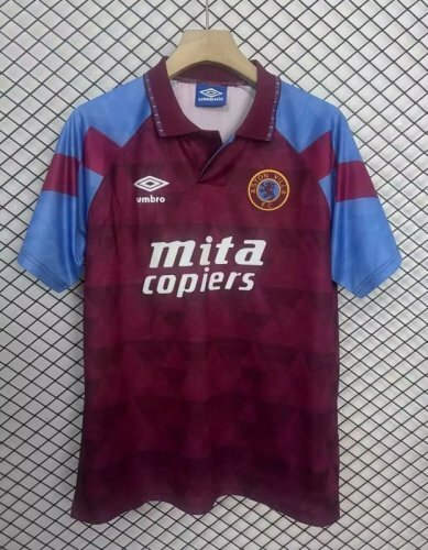 1998 Aston Villa Home Retro Cheap Soccer Jerseys
