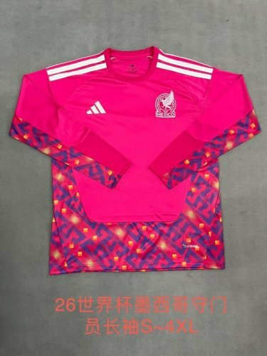 25-26 Mexico Goalkeeper Cheap Soccer Jerseys 