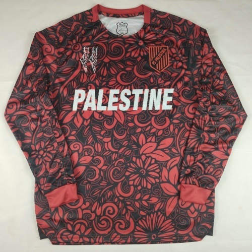 2025 Palestine Special Long Sleeve Cheap Soccer Jerseys