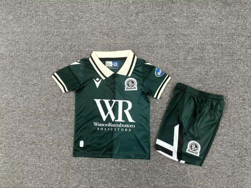 25-26 Blackburn Third Kids Cheap Soccer Jerseys
