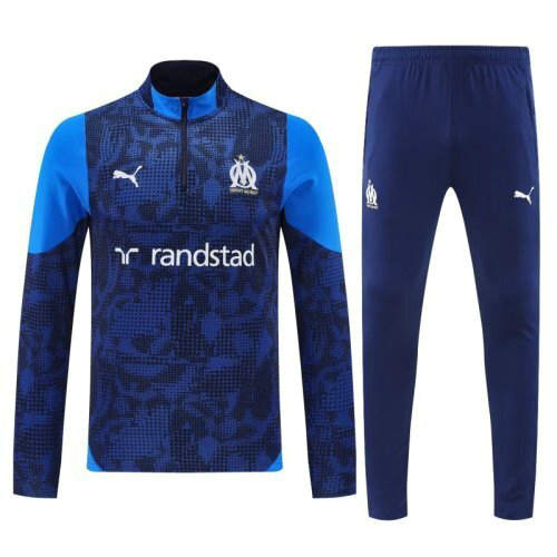 25-26 Marseille Long sleeves Training Soccer Suit