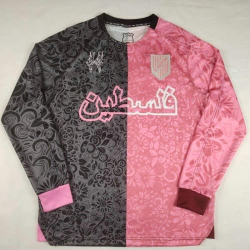 2025 Palestine Special Long Sleeve Cheap Soccer Jerseys