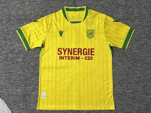 25-26 Nantes Home Cheap Soccer Jerseys
