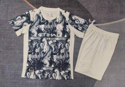25-26 Manchester City Special Kids Cheap Soccer Jerseys