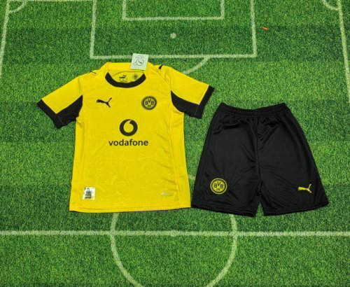 25-26 Dortmund Kids Cheap Soccer Jerseys