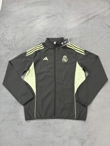 25-26 Real Madrid Windbreaker Jackets
