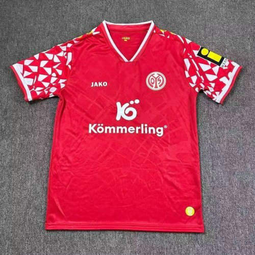 25-26 Mainz Home Cheap Soccer Jerseys 