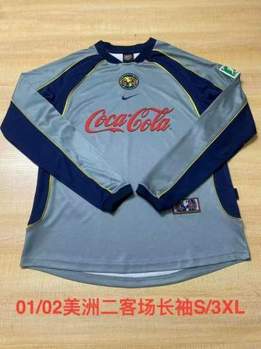 01-02 Club America Third Retro Cheap Soccer Jerseys