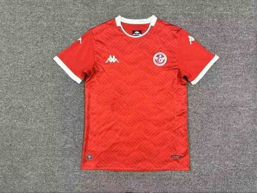 25-26 Tunisia Home Cheap Soccer Jerseys