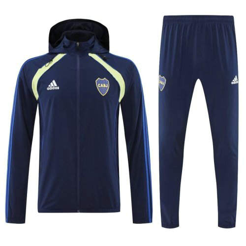 25-26 Boca Juniors Windbreaker Jackets 