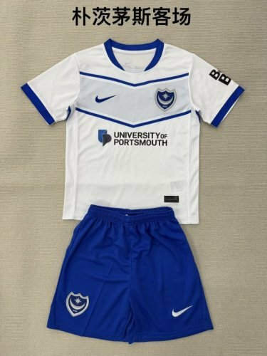 25-26 Portsmouth Away Cheap Soccer Jerseys