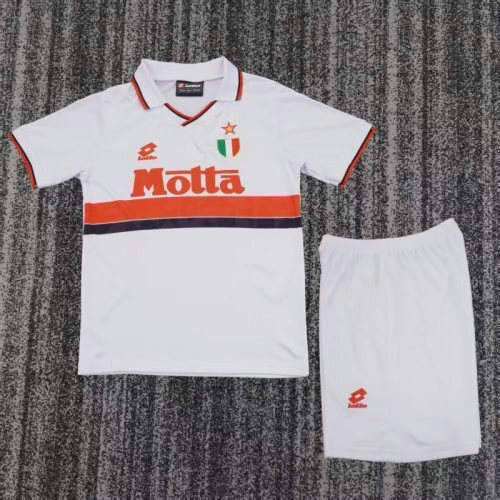 93-94 AC Milan Away Kids Cheap Soccer Jerseys