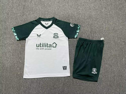 25-26 Middlesbrough Third Kids Cheap Soccer Jerseys