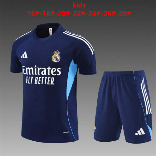 25-26 Real Madrid Kids Training Soccer Suit
