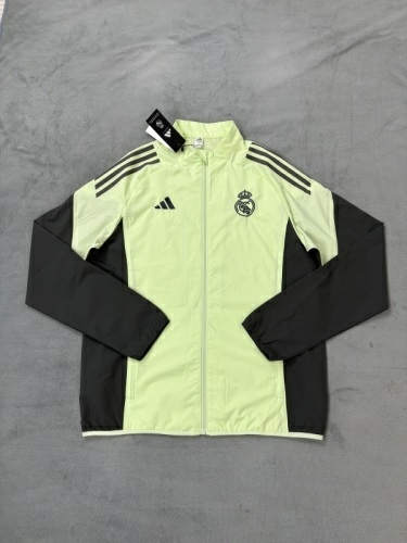 25-26 Real Madrid Windbreaker Jackets