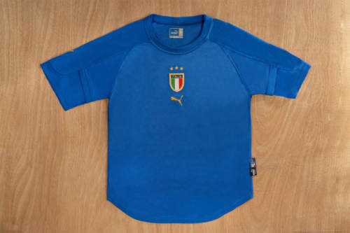 2004 Italy Home Retro Cheap Soccer Jerseys