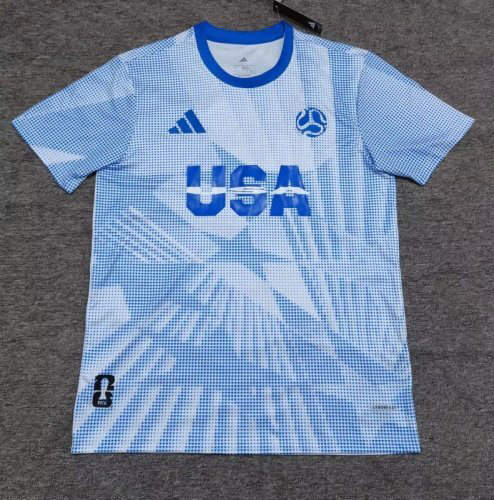 25-26 USA Training Cheap Soccer Jerseys