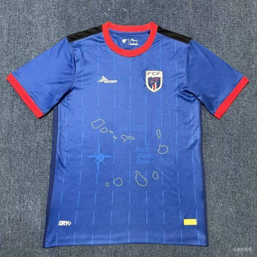 25-26 Cape Verde Home Cheap Soccer Jerseys 