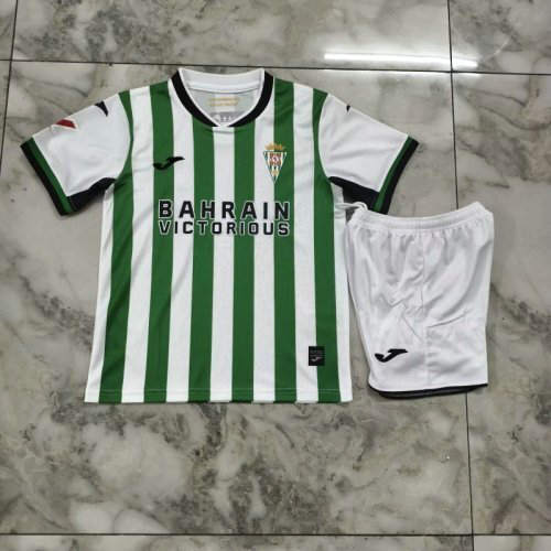 25-26 Cordoba Home Kids Cheap Soccer Jerseys