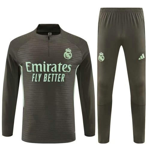 25-26 Real Madrid Long sleeves Training Soccer Suit