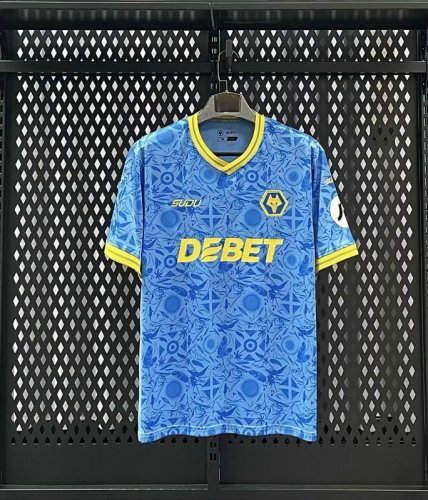 25-26 Wolverhampton Third Cheap Soccer Jerseys