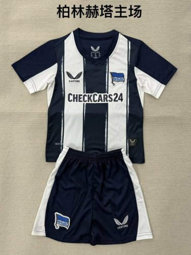 25-26 Hertha Home Cheap Soccer Jerseys