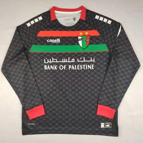 2025 Palestine Away Long Sleeve Cheap Soccer Jerseys