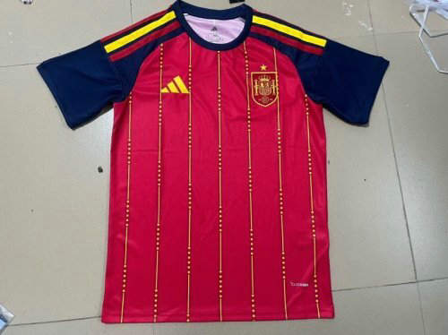 25-26 Spain Home Cheap Soccer Jerseys 