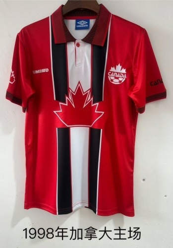 1998 Canada Home Retro Cheap Soccer Jerseys