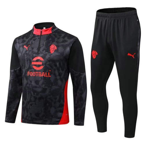25-26 AC Milan Long sleeves Training Soccer Suit