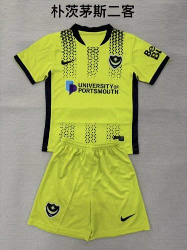 25-26 Portsmouth Third Cheap Soccer Jerseys