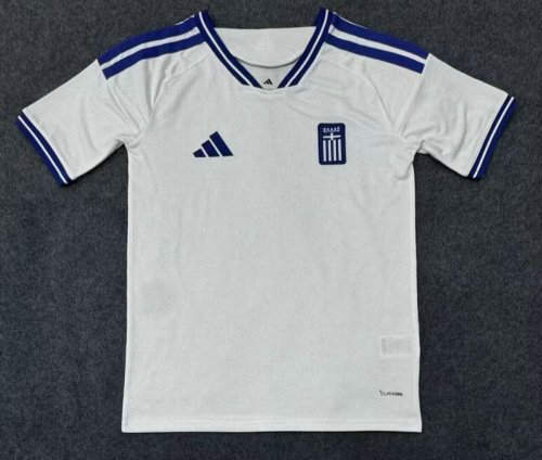 26-27 Greece Home Cheap Soccer Jerseys