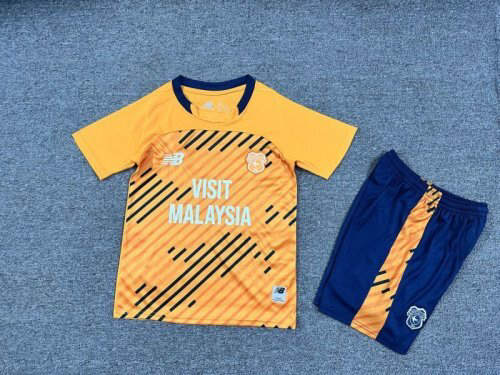 25-26 Cardiff City Third Kids Cheap Soccer Jerseys 