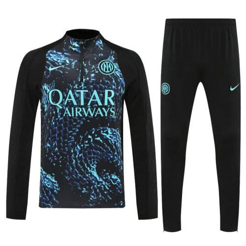 25-26 Inter Milan Long sleeves Training Soccer Suit