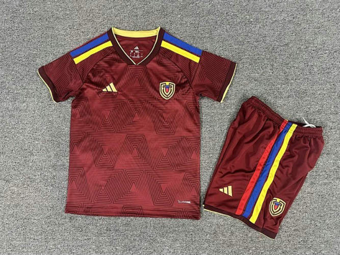 26-27 Venezuela Home Kids Cheap Soccer Jerseys