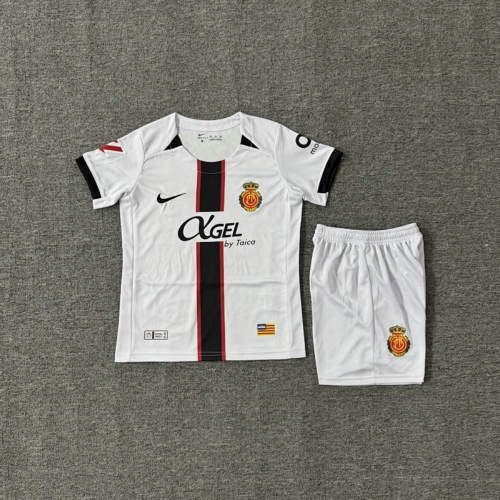 25-26 Mallorca Away Kids Cheap Soccer Jerseys