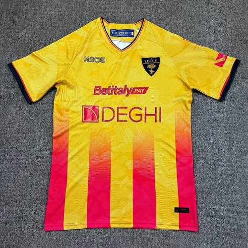 25-26 Lecce Home Cheap Soccer Jerseys 
