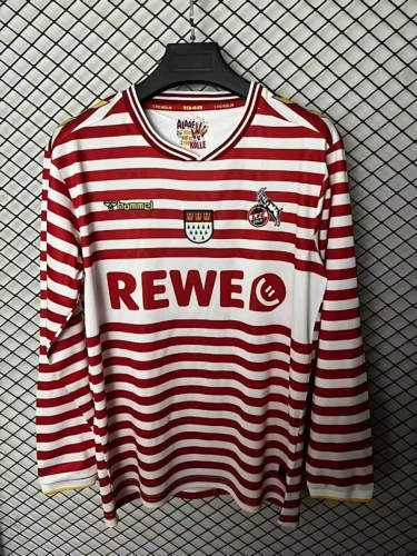 25-26 Koln Long Sleeve Cheap Soccer Jerseys