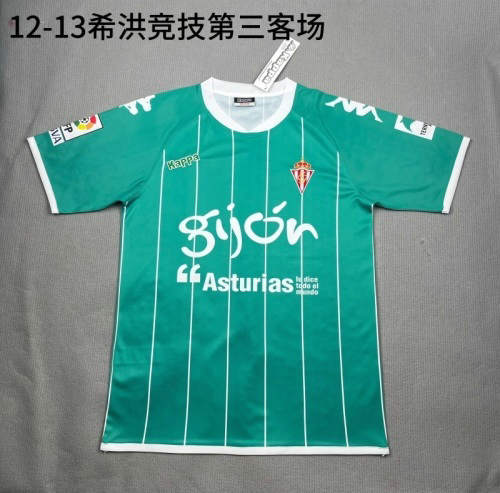 12-13 Sporting de Gijon Retro Cheap Soccer Jerseys