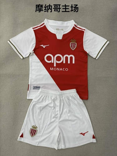 25-26 Monaco Home Cheap Soccer Jerseys