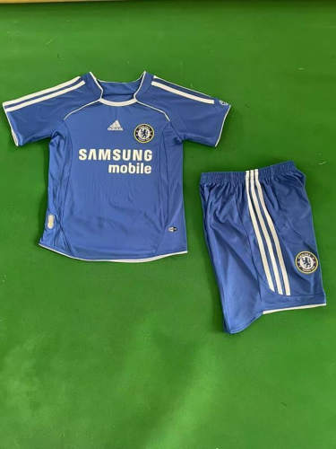 07-08 Chelsea Home Kids Cheap Soccer Jerseys 