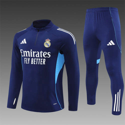 25-26 Real Madrid Long Sleeve tracksuit