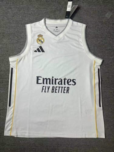 25-26 Real Madrid Home Training Soccer Vest